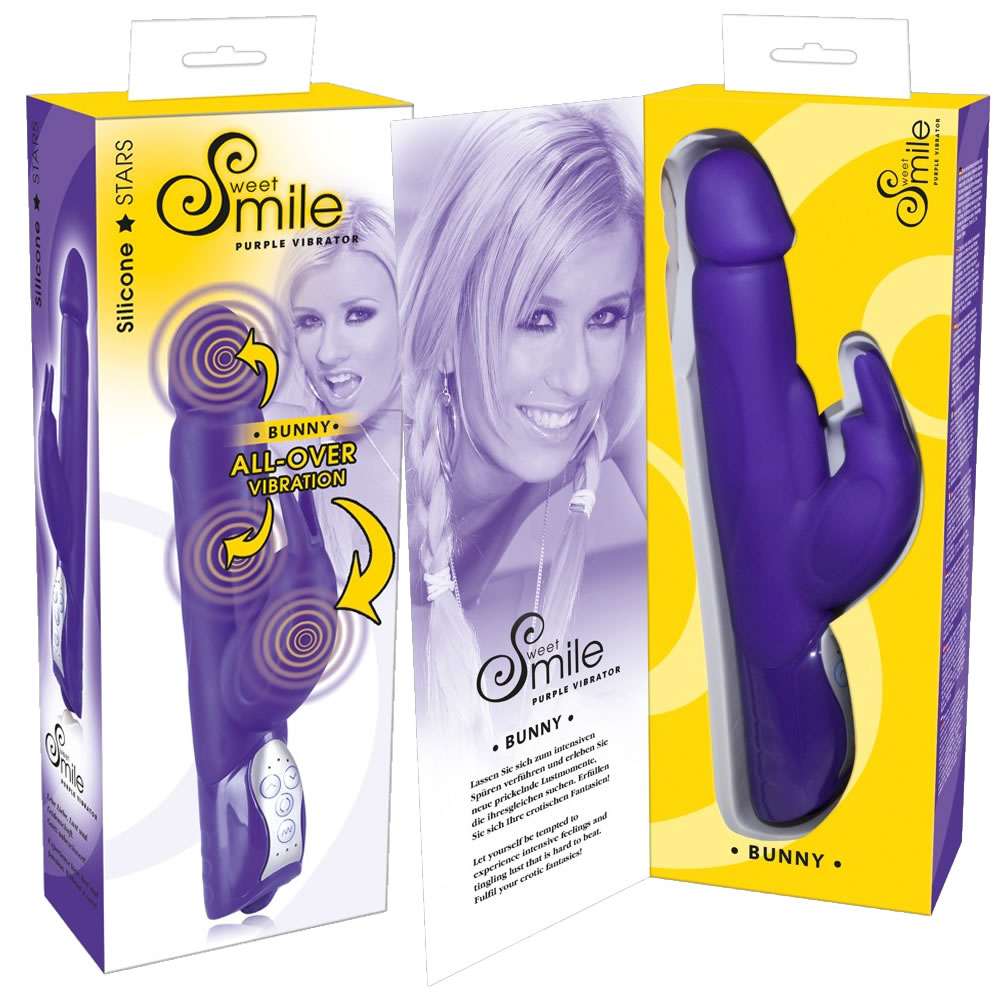 Bunny Vibrator med Klitoris Stimulator fra Smile