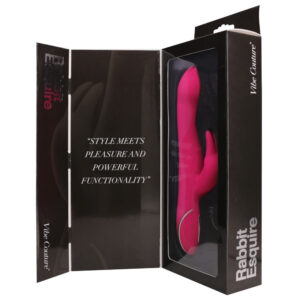 Rabbit Esquire silikone vibrator fra Vibe Couture