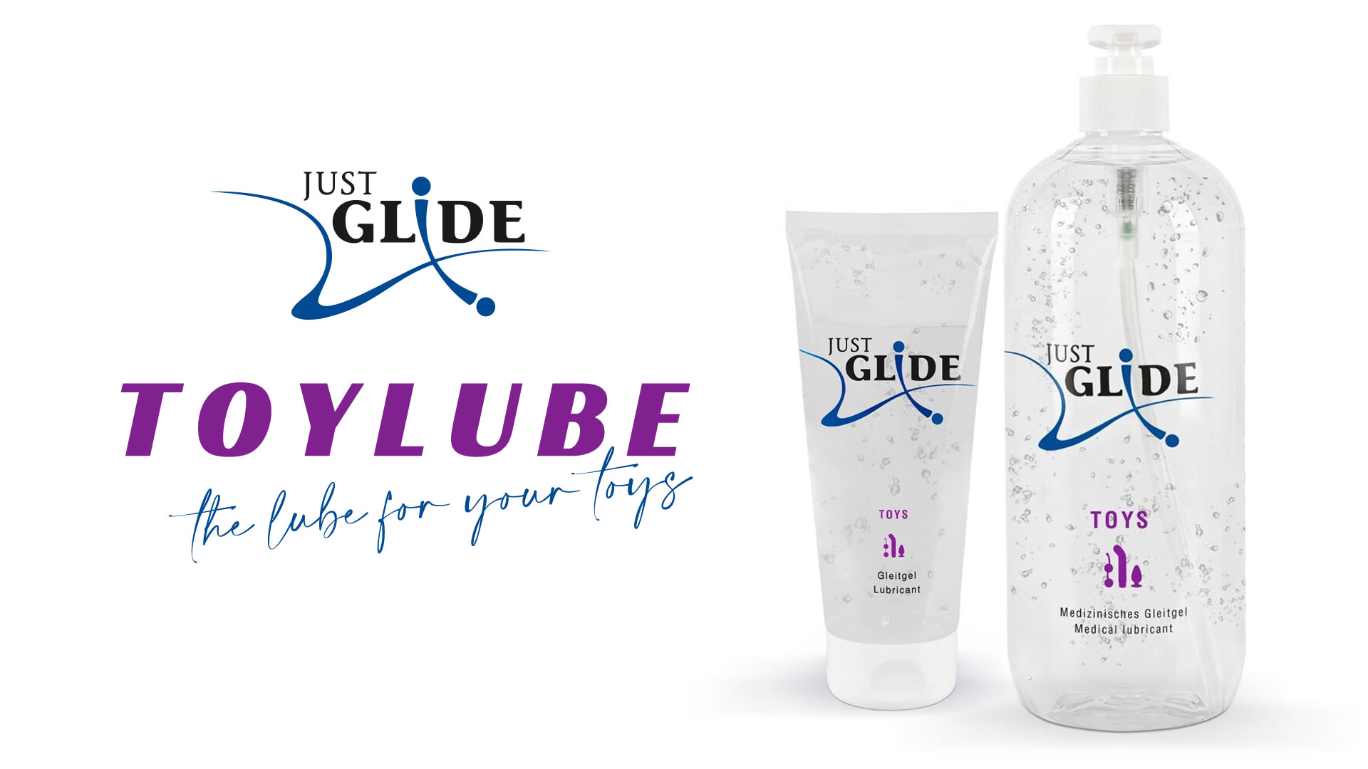 Just Glide Toylube vandbaseret glidecreme