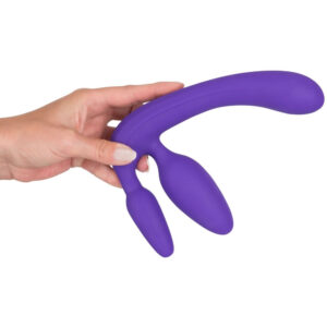 Strap-On og Dobbeltdildo Triple Teaser