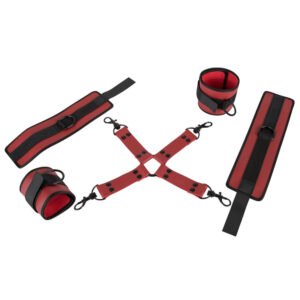 Bondage Lænke Kryds Sæt til Hånd og Fod