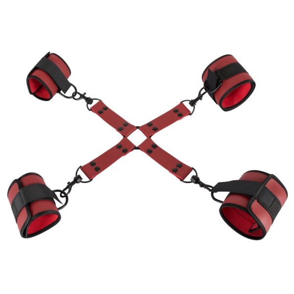 Bondage Lænke Kryds Sæt til Hånd og Fod