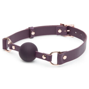 Læder Ball Gag - Fifty Shades Collection