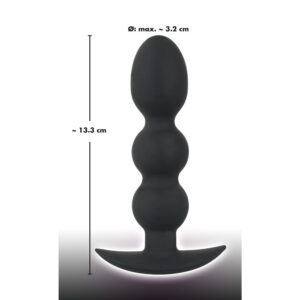 Heavy Beads Silikone Anal Plug