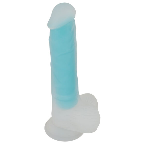 Selvlysende Dildo Glow in the Dark med Sugekop