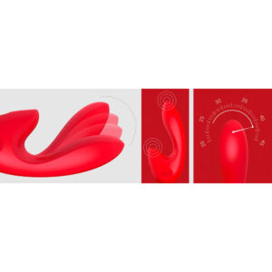 SenseMax Sense Vibe G-Punkt & P-Punkt Vibrator med Varme