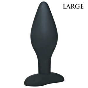 Silikone Anal Plug Black Velvets