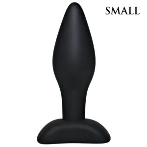 Silikone Anal Plug Black Velvets