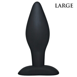 Silikone Anal Plug Black Velvets