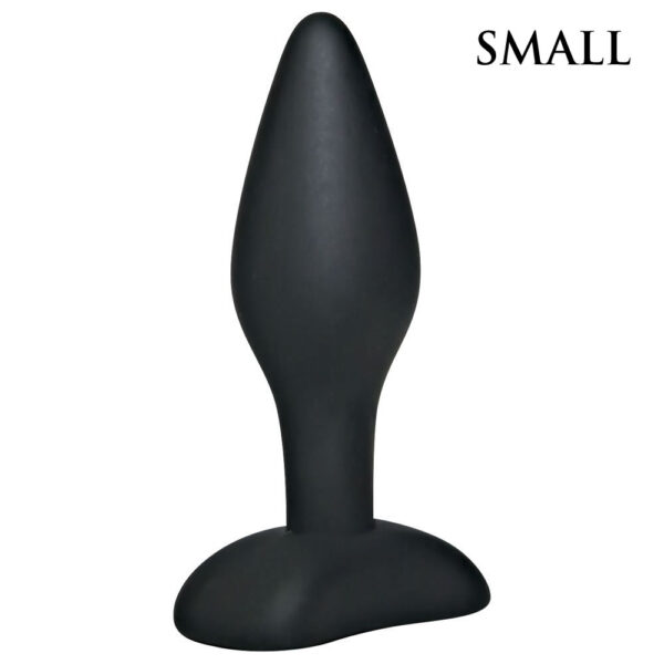 Silikone Anal Plug Black Velvets