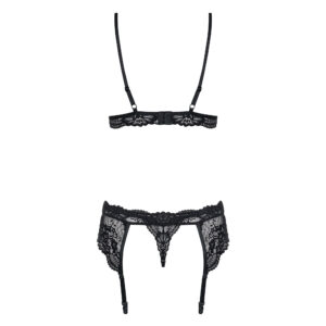 Obsessive Lingeri sæt Elise med BH, Trusser og Hofteholder