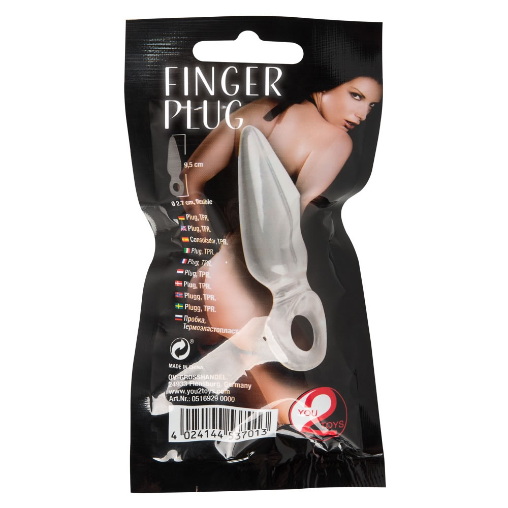 Anal Finger Plug