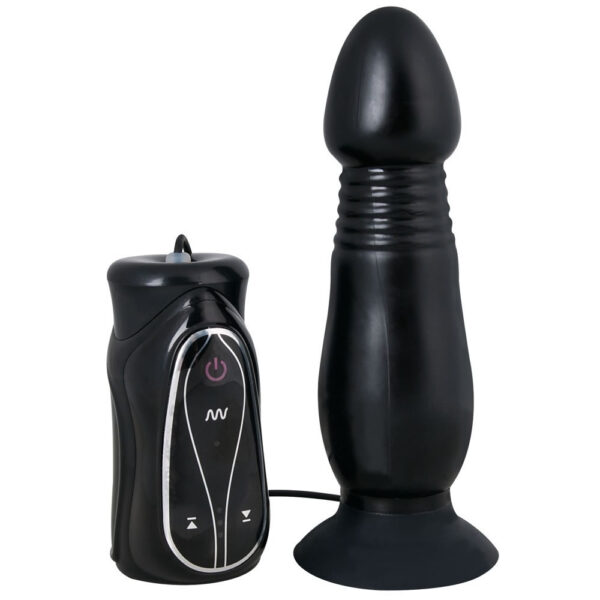 Anal Pusher Anal Plug med Stødefunktion og Vibration