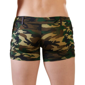 Herre Camouflage Pants med Wetlook