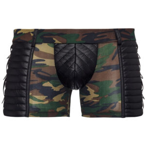 Herre Camouflage Pants med Wetlook