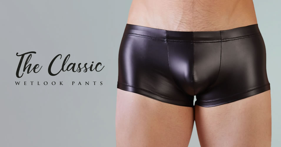 Herre Pants i Mat Wetlook