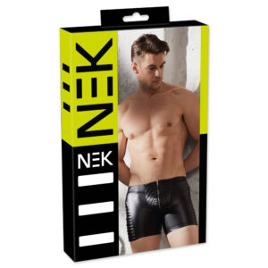Herre Wetlook Biker Pants med Lynlås