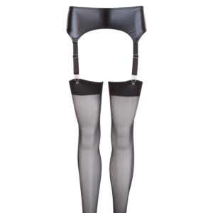 Wetlook Hofteholder med Nylonstrømper