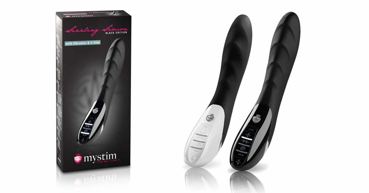 Mystim Sizzling Simon Silikone Pirrestrøm Vibrator