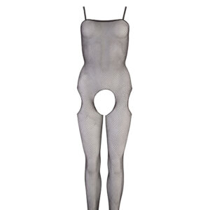 Net Catsuit med Åben Skridt