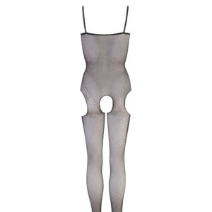 Net Catsuit med Åben Skridt