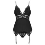 Obsessive Vanessa Blonde Bustier med Strømpeholdere