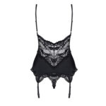 Obsessive Vanessa Blonde Bustier med Strømpeholdere