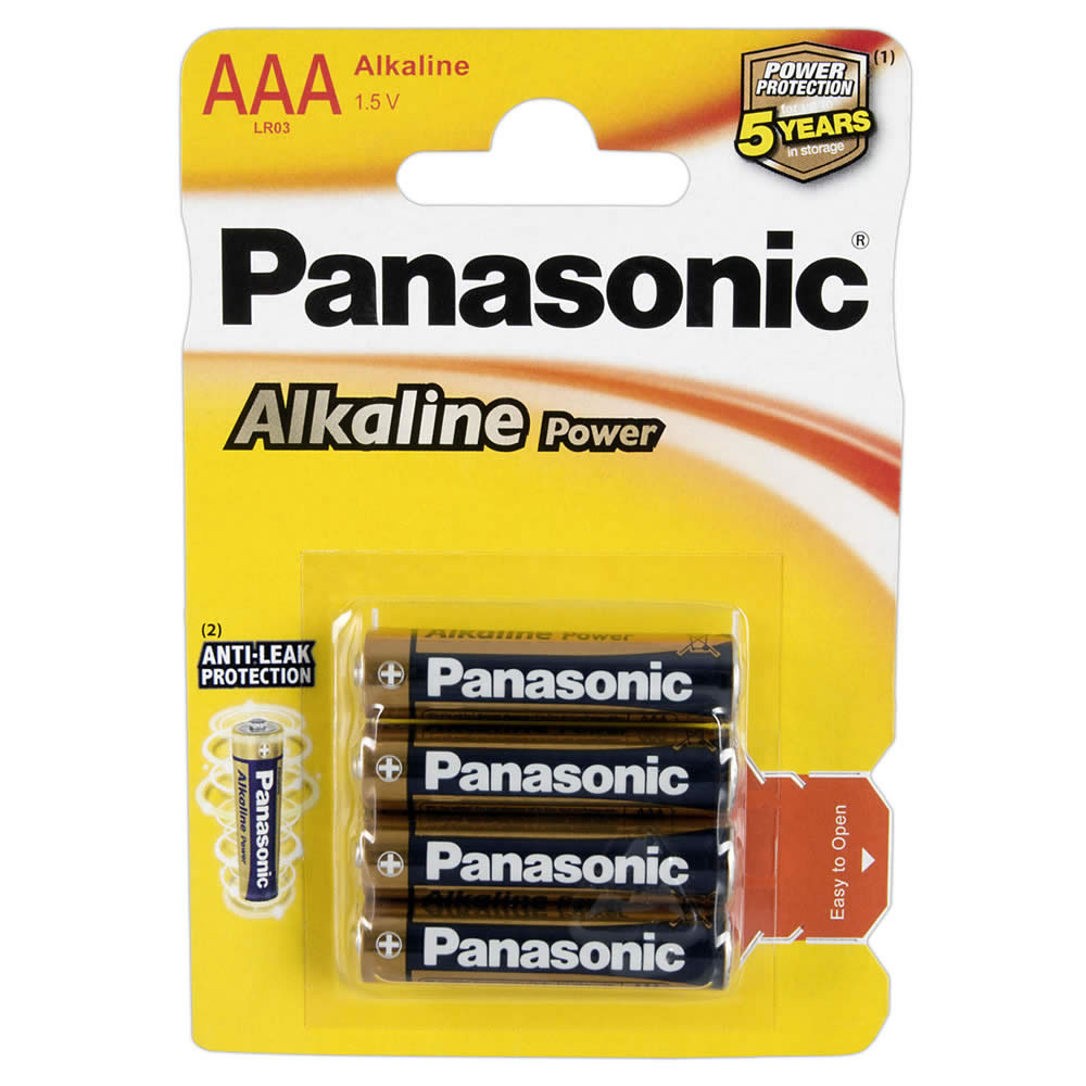 Panasonic AAA Batterier Alkaline Micro