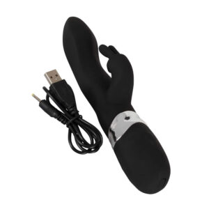 Sweet Smile Blacky Vibrator med Klitorisstimulator