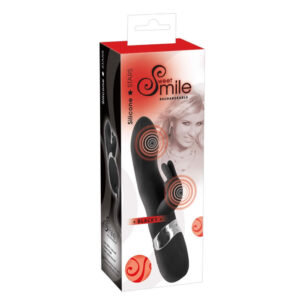 Sweet Smile Blacky Vibrator med Klitorisstimulator