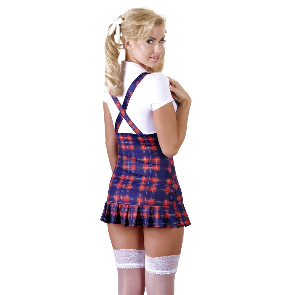 Frækt Skolepige Kostume