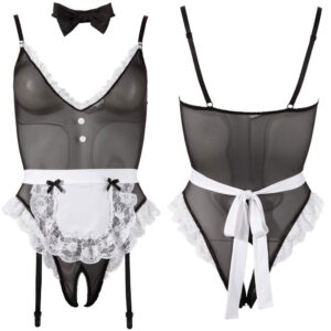Frækt Stuepige Body Kostume