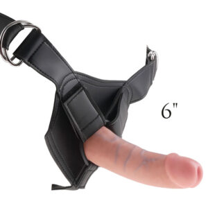 King Cock Strap-On Dildo med Harness