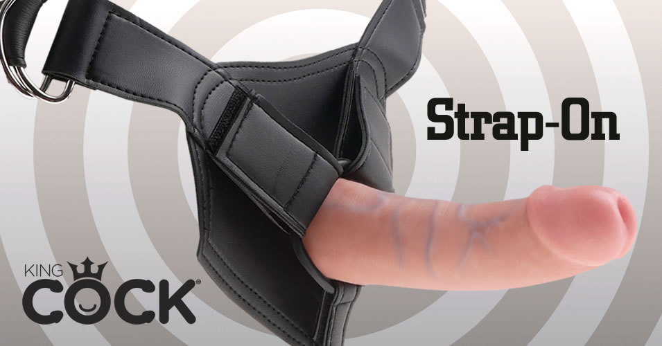 King Cock Strap-On Dildo med Harness
