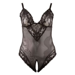 Plus Size Blonde Body i Sort