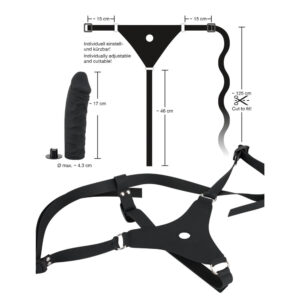 Silikone Strap-On Dildo