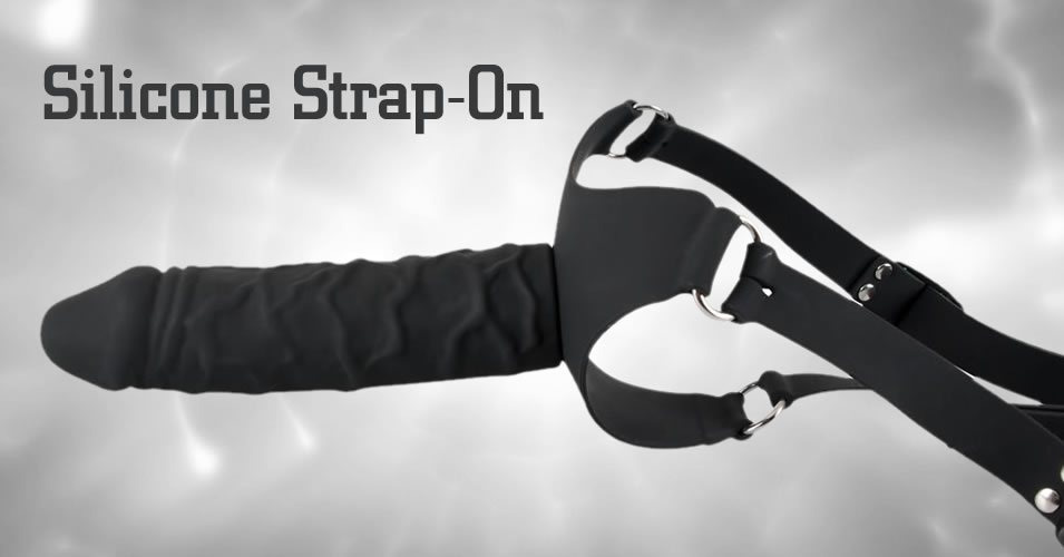 Silikone Strap-On Dildo