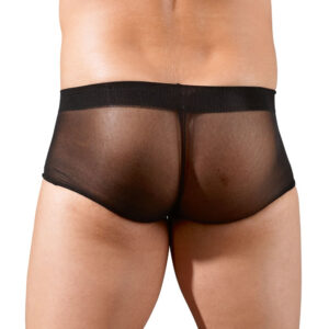 Herre Pants i Transparent Sort - Pakke med 2