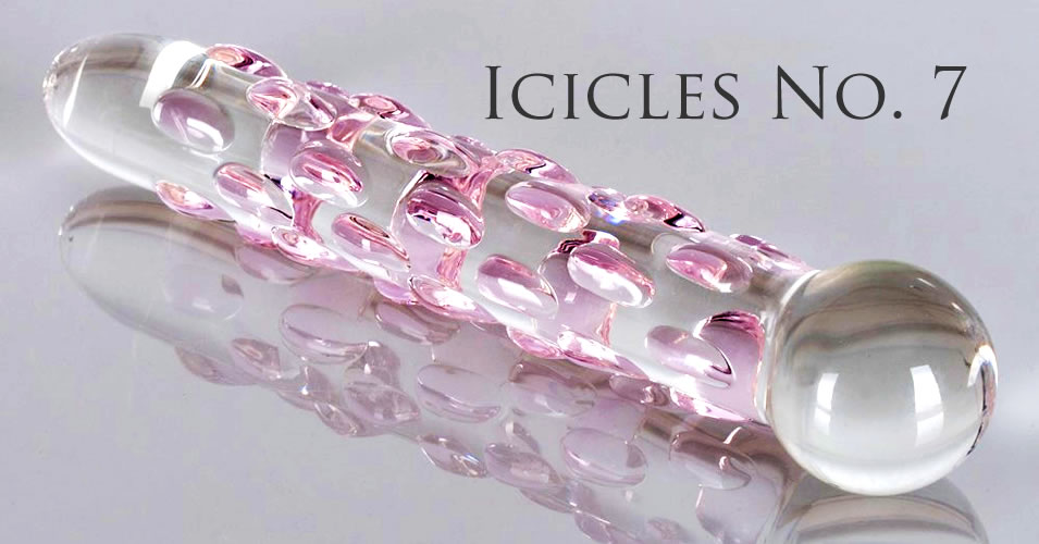 Icicles nr. 7 Glas Dildo