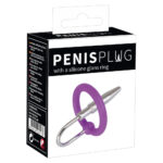Penis Plug med Dilator & Penishovedring af Silikone