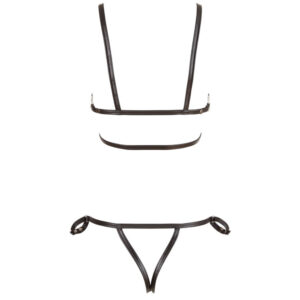 Wetlook Bondage Strap Bikini