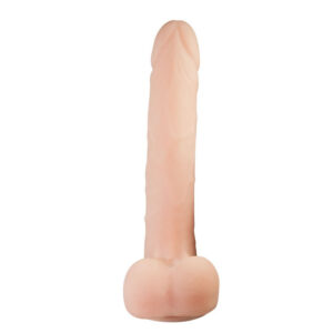 Nature Skin Big Dong Dildo med Sugekop