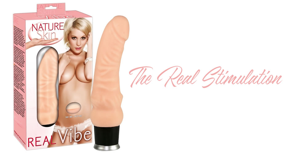 Nature Skin Real Vibe Realistisk Vibrator