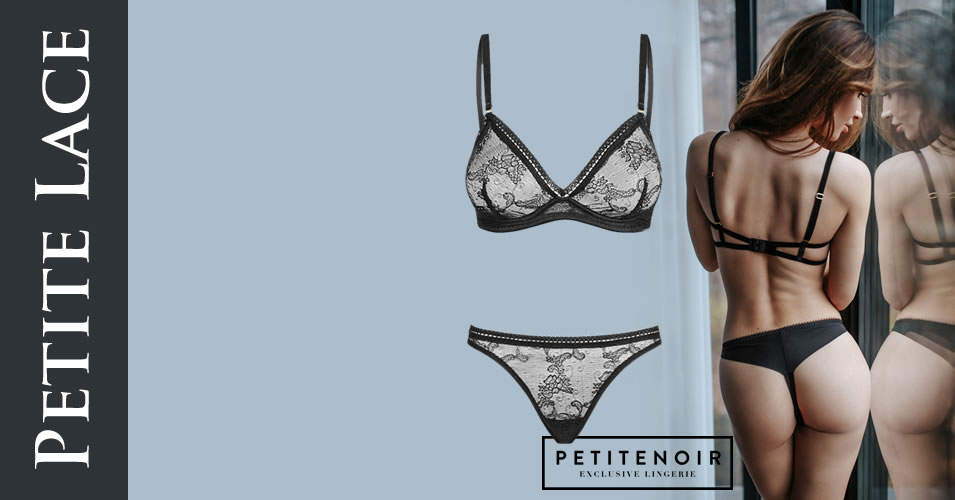 PetiteNoir Blonde BH & Trusse