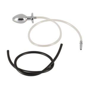 Piss to Ass Penis og Anal Plug i Metal