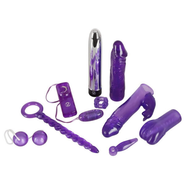 Purple Appetizer Sexlegetøj Sæt med 9 Dele