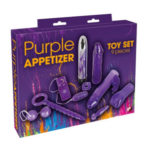 Purple Appetizer Sexlegetøj Sæt med 9 Dele