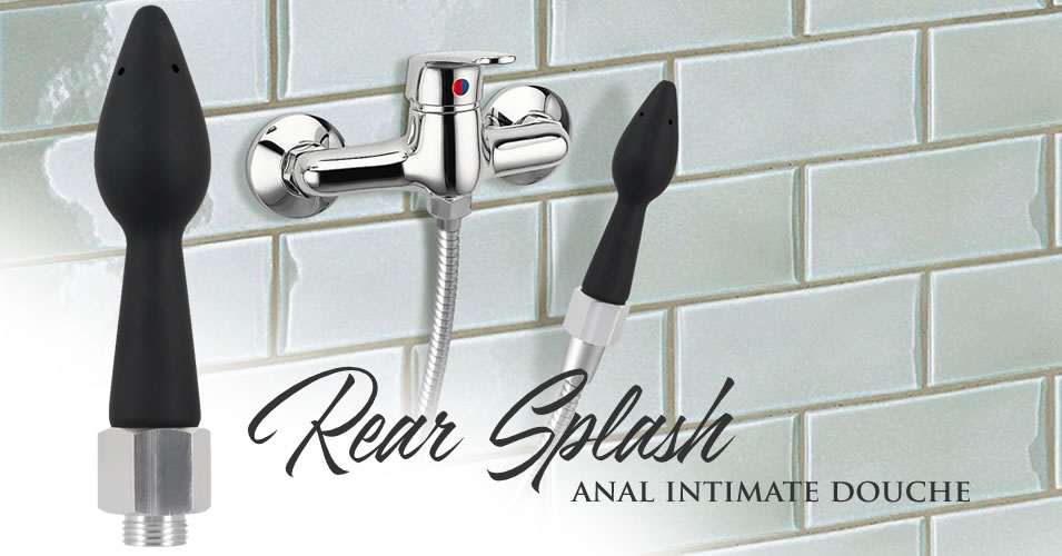 Intim Bruser Rear Splash Anal plug til din Bruseslange