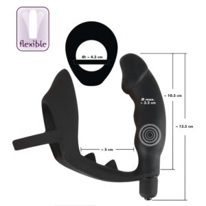 black-velvets-penisring-med-vibrator-anal-plug-i-silikone-7