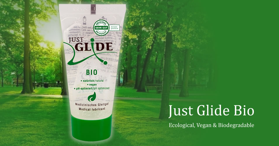 Just Glide Bio Vegan vandbaseret Glidecreme